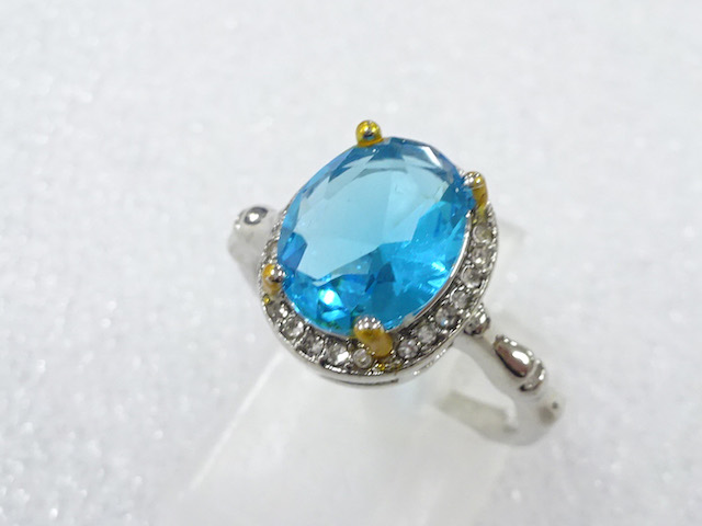 COLORED STONE FASHION RING / JP SIZE 11